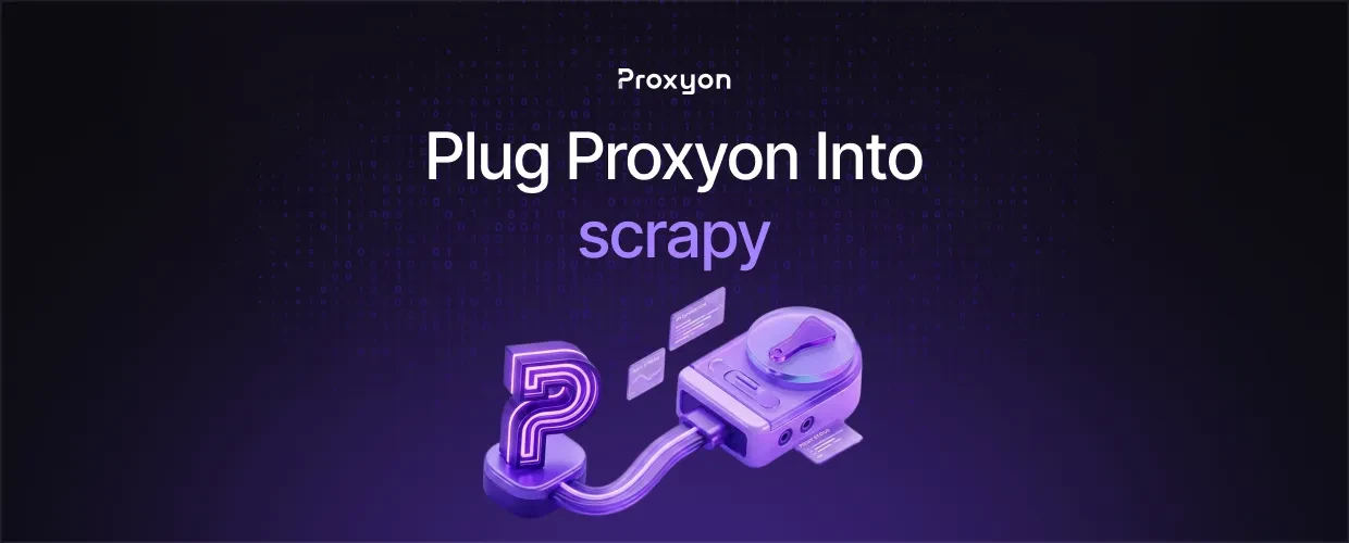 Plug Proxyon Into scrapy