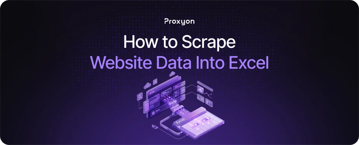 How to Scrape Website Data Into Excel