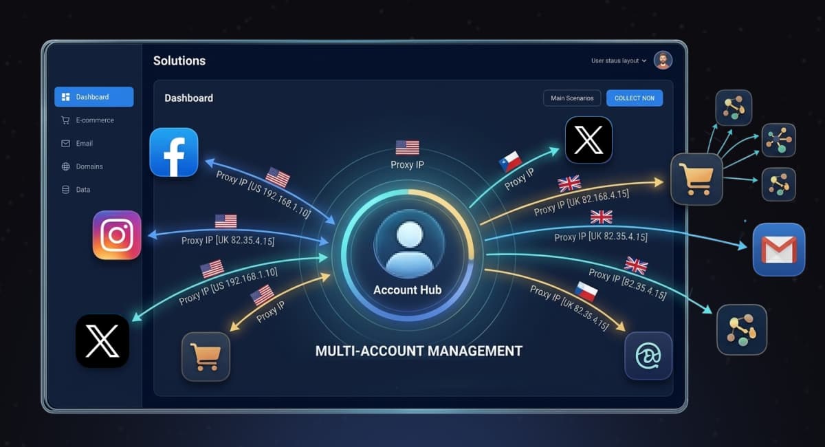 Multi-Account Management illustration