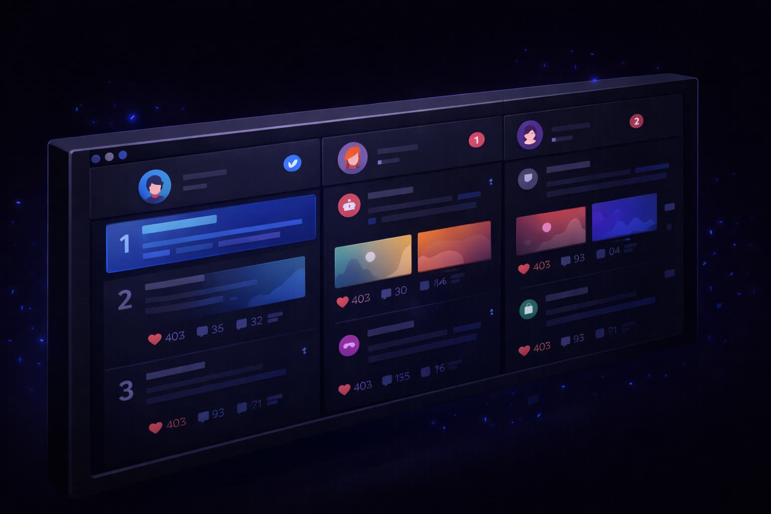 Social Media Management illustration