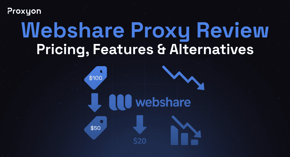 Webshare Proxy Review Pricing, Features